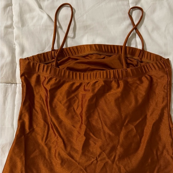 Love Culture Bronze Metallic Top - Picture 2 of 5